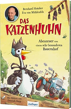 Hoëcker, Bernhard / Eva von Mühlenfels. Das Katzenhuhn 2: Abenteuer von einem sehr besonderen Bauernhof - Vorlesebuch von Bernhard Hoëcker (bekannt aus "Wer weiß denn sowas?"). Esslinger Verlag, 2023.
