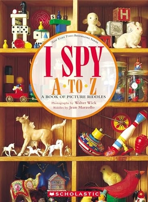 Marzollo, Jean. I Spy A to Z: A Book of Picture Riddles. Scholastic Inc., 2025.
