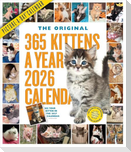 365 Kittens-A-Year Picture-A-Day(r) Wall Calendar 2026