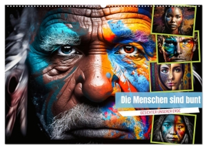 Meutzner, Dirk. Die Menschen sind bunt (Wandkalender 2024 DIN A2 quer) - Erleben Sie die Magie der Farben und Krativität in diesen einmaligen Bildern (Monatskalender, 14 Seiten ). Calvendo Verlag, 2023.