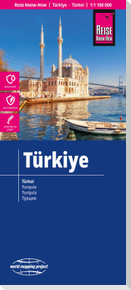 Reise Know-How Landkarte Türkei / Türkiye (1:1.100.000)