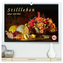 Stillleben - aber mit Stil (hochwertiger Premium Wandkalender 2024 DIN A2 quer), Kunstdruck in Hochglanz
