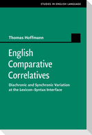 English Comparative Correlatives