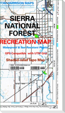 Sierra National Forest Recreation Map
