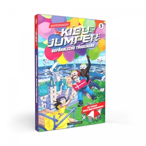 Jockusch, Leonie / Maze Kahle. DENKRIESEN - KIBU JUMPER® - Kopenhagen - "Gefährliche Täuschung" | Band 5 - "Gefährliche Täuschung". D&R DENKRIESEN GmbH, 2026.