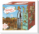 Pettersson und Findus. Riesen-Puzzle. Petterssons Tischlerschuppen. 42 Teile, Gesamtgröße 104 x 86 cm