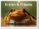 Kröten & Frösche (Wandkalender 2024 DIN A4 quer), CALVENDO Monatskalender