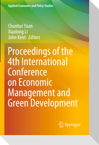 Proceedings of the 4th International Conference on Economic Management and Green Development