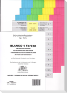DürckheimRegister® BLANKO-FARBE Beschreibbar für Gesetzestexte mit Stichworten