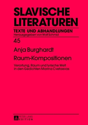 Burghardt, Anja. Raum-Kompositionen - Verortung, Raum und lyrische Welt in den Gedichten Marina Cvetaevas. Peter Lang, 2013.