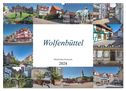 Wolfenbüttel - Historisches Fachwerk (Wandkalender 2024 DIN A2 quer), CALVENDO Monatskalender