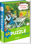 Pettersson und Findus. Puzzle im Buch. 100 Teile