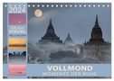 Vollmond - Momente der Ruhe (Tischkalender 2024 DIN A5 quer), CALVENDO Monatskalender