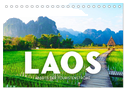 Laos - Abseits der Touristenströme. (Tischkalender 2024 DIN A5 quer), CALVENDO Monatskalender
