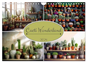 Cacti Wonderland (Wall Calendar 2024 DIN A4 landscape), CALVENDO 12 Month Wall Calendar