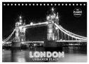 LONDON Urbaner Flair (Tischkalender 2025 DIN A5 quer), CALVENDO Monatskalender