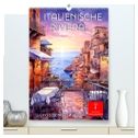 Italienische Riviera - wunderschöne Küste (hochwertiger Premium Wandkalender 2025 DIN A2 hoch), Kunstdruck in Hochglanz