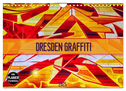 Dresden Graffiti (Wandkalender 2025 DIN A4 quer), CALVENDO Monatskalender