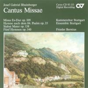 CANTUS MISSAE     (Musica Sacra II). note 1 music gmbh / Heidelberg, 1996.