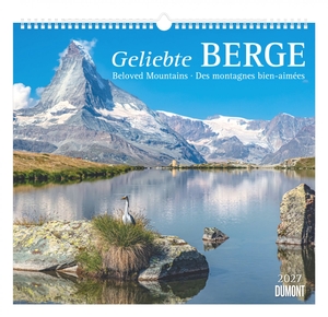 Neumann Verlage GmbH & Co KG (Hrsg.). Geliebte Berge 2027 - Wandkalender 38x35,5 cm mit 12 Bergpanoramen und 3-sprachigem Kalendarium. Neumann Verlage GmbH & Co, 2026.
