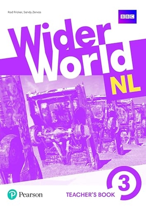 Fricker, Rod / Sandy Zervas. Wider World Netherlands 3 Teacher's Book. Pearson Education Limited, 2020.