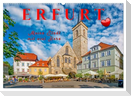 Erfurt - meine Stadt mit viel Herz (Wandkalender 2025 DIN A2 quer), CALVENDO Monatskalender