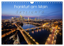 Frankfurt am Main Skylights (Wandkalender 2024 DIN A4 quer), CALVENDO Monatskalender