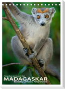 MADAGASKAR: Baobabs, Lemuren, Naturwunder (Tischkalender 2025 DIN A5 hoch), CALVENDO Monatskalender