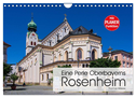 Eine Perle Oberbayerns - Rosenheim (Wandkalender 2024 DIN A4 quer), CALVENDO Monatskalender