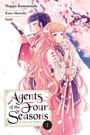 Komatsuda, Nappa / Kana Akatsuki. Agents of the Four Seasons: Dance of Spring, Vol. 1. Yen Press, 2024.