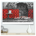 Lost Places - Farbenspiele (hochwertiger Premium Wandkalender 2025 DIN A2 quer), Kunstdruck in Hochglanz