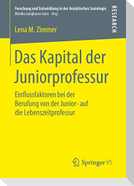 Das Kapital der Juniorprofessur