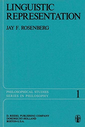 Rosenberg, J. F.. Linguistic Representation. Springer Netherlands, 1978.