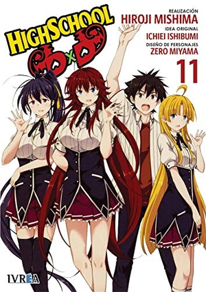 Mishima, Hiroji / Ishibumi, Ichiei et al. Highschool DxD. IVREA, 2018.
