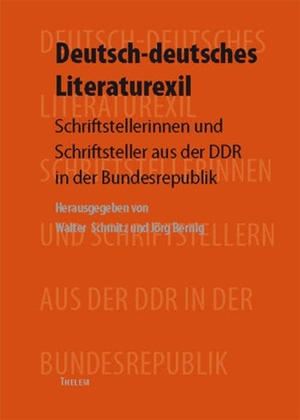 Hempel, Dirk / Ehrhardt, Holger et al. Deutsch-deutsches Literaturexil - Schriftstellerinnen und Schriftsteller aus der DDR in der Bundesrepublik. Thelem / w.e.b Universitätsverlag und Buchhandel, 2009.