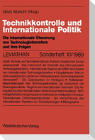 Technikkontrolle und Internationale Politik