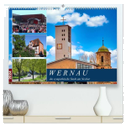 Wernau, die sympathische Stadt am Neckar (hochwertiger Premium Wandkalender 2024 DIN A2 quer), Kunstdruck in Hochglanz
