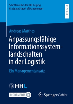 Matthes, Andreas. Anpassungsfähige Informationssystemlandschaften in der Logistik - Ein Managementansatz. Springer-Verlag GmbH, 2026.