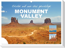 Erlebe mit mir das gewaltige Monument Valley (Wandkalender 2025 DIN A2 quer), CALVENDO Monatskalender