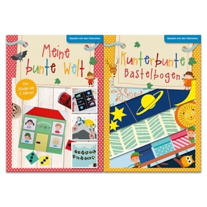 Meine bunte Welt - Kunterbunte Bastelbogen - Bastelprojekte für Kinder ab 3 Jahren. Lingen, Helmut Verlag, 2024.