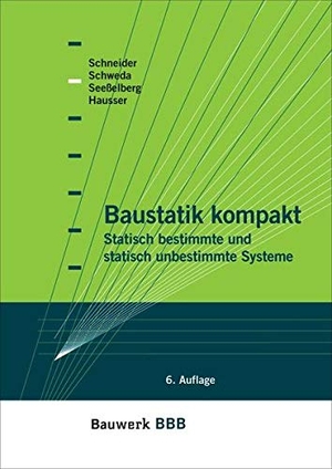Seeßelberg, Christoph / Christof Hausser. Baustatik kompakt - Statisch bestimmte und statisch unbestimmte Systeme. Beuth Verlag, 2011.