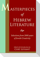 Masterpieces of Hebrew Literature