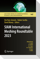 SIAM International Meshing Roundtable 2023