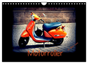 Motorroller (Wandkalender 2025 DIN A4 quer), CALVENDO Monatskalender