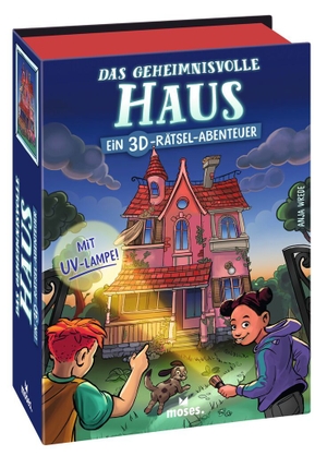 Wrede, Anja. Das geheimnisvolle Haus - Ein 3D Rätsel-Abenteuer. moses. Verlag GmbH, 2023.