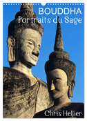 Bouddha Portraits du Sage (Calendrier mural 2025 DIN A3 horizontal), CALVENDO calendrier mensuel