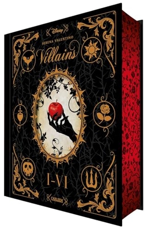 Valentino, Serena. Disney Villains: Villains Band I-VI: Luxusausgabe mit Farbschnitt im düsteren Dark-Fantasy-Setting. Carlsen Verlag GmbH, 2025.