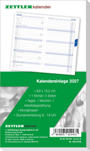 Kalenderersatzeinlage TP 1M/2S 2027