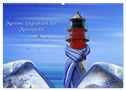 Maritime Digitalkunst aus Mausopardia (Wandkalender 2024 DIN A2 quer), CALVENDO Monatskalender