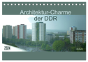 Architektur-Charme der DDR (Erfurt) (Tischkalender 2024 DIN A5 quer), CALVENDO Monatskalender